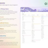 ADHD Notion Life Planner | ADHD Notion Template, ADHD Notion, Notion Dashboard, All in one Notion Template, Personal Planner for Notion