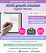 Ultimate ADHD Planner Bundle (made by an ADHDer) for iPad, Goodnotes + Android. Adult ADHD daily planner, self care & habit tracker. Science based