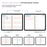 Ultimate ADHD Planner Bundle (made by an ADHDer) for iPad, Goodnotes + Android. Adult ADHD daily planner, self care & habit tracker. Science based