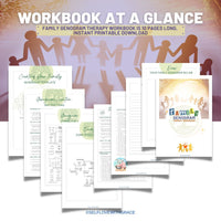 Family Genogram Therapy Workbook: Family Tree, Generations, Dynamics, Systems & Patterns, Therapist Tool, MFT Exercise, Counseling, Journal