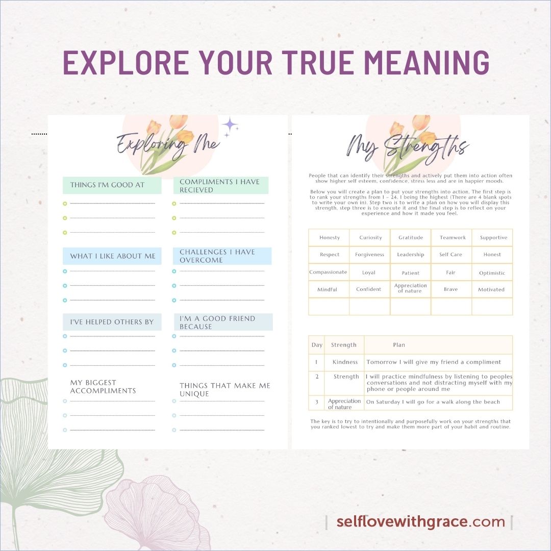 Self esteem worksheets, therapy worksheets, therapy resources, confidence worksheets, therapy office decor, social psychology, teen health