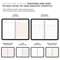 Ultimate ADHD Planner Bundle (made by an ADHDer) for iPad, Goodnotes + Android. Adult ADHD daily planner, self care & habit tracker. Science based
