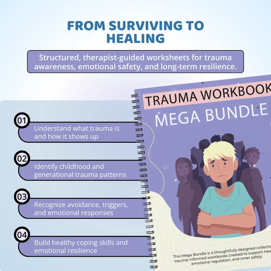 Healing From Trauma Workbook PDF – A Therapist’s Toolkit for Emotional Healing & Inner Peace