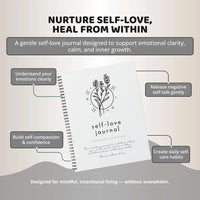 Self Love Journal PDF – 54 Page Guided Self-Care, Healing & Mindfulness Workbook