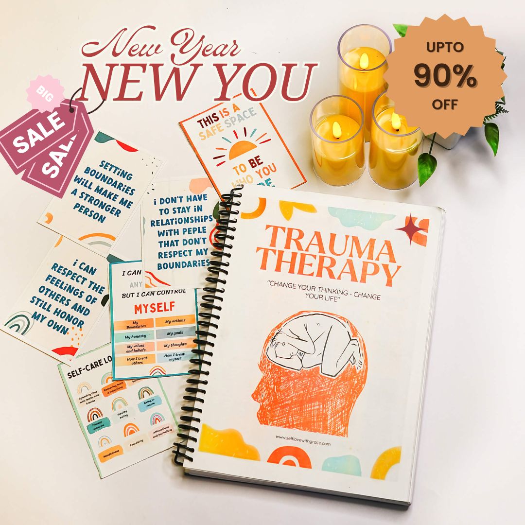 Trauma therapy bundle | Step into 2025 with a renewed sense of purpose | SPIRALBOUND