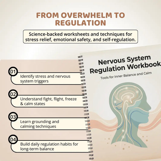 Nervous System Regulation Workbook PDF – Stress Relief, Emotional Balance & Vagus Nerve Healing