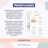 Load image into Gallery viewer, Guided mindfulness cards, scripted meditation handouts, therapy office decor, therapy forms, therapy worksheets, counselling tools, CBT