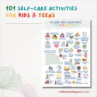Mental Health Printable Therapy Handouts For Kids & Teens - 9 Page Coping Skills Counseling Posters Set PDF