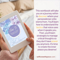 Inner Critic eBook | Inner Critic Workbook | Mental Health Workbook | Emotional Health Workbook | Self-Healing Workbook