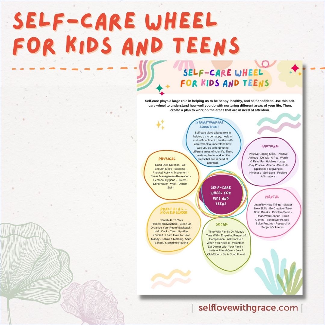 PTSD Trauma Coping Skills Printable Handouts Bundle for Kids-Teens-Young Adults