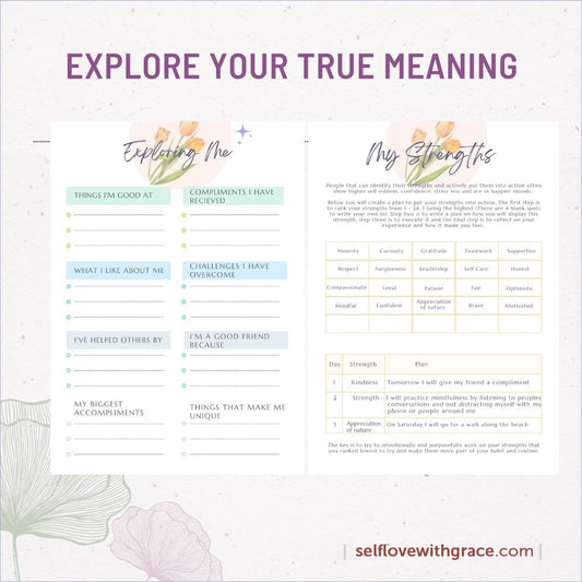 Self esteem worksheets, therapy worksheets, therapy resources, confidence worksheets, therapy office decor, social psychology, teen health