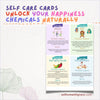 Self Care Flash Cards, Self Love, Therapy Tools