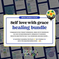 SELFLOVEWITHGRACE Healing Bundle - Emotional Healing Mental Health Support