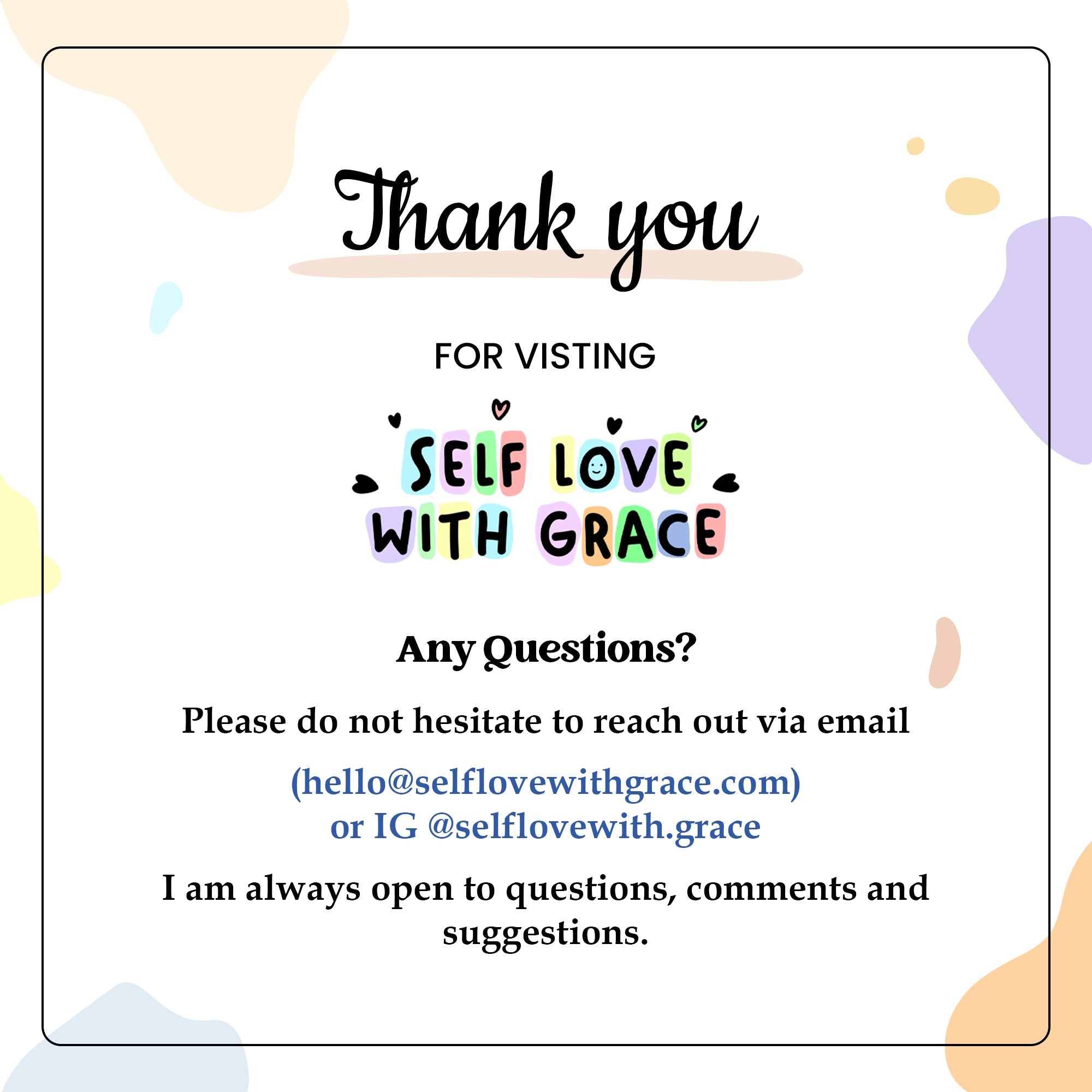 SELFLOVEWITHGRACE Kids Bundle - Printable Therapy Worksheets for Kids and Teens